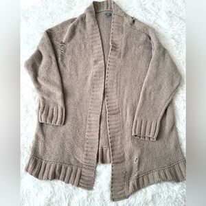 Aerie Distressed Chenille Cardigan
